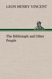 Cover von The Bibliotaph and Other People