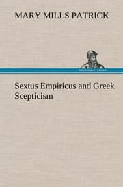 Cover von Sextus Empiricus and Greek Scepticism