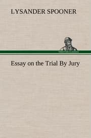 Cover von Essay on the Trial By Jury