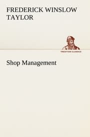 Cover von Shop Management