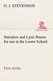 Cover von Narrative and Lyric Poems (first series) for use in the Lower School