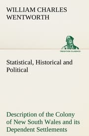 Cover von Statistical, Historical and Political Description of the Colony of New South Wales and its Dependent Settlements