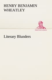 Cover von Literary Blunders