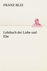 Cover von Lehrbuch der Liebe und Ehe