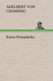 Cover von Kurze Prosastücke