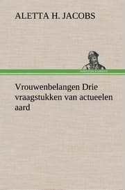 Cover von Vrouwenbelangen Drie vraagstukken van actueelen aard