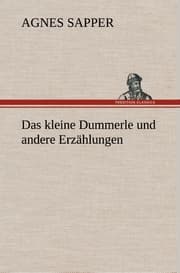 Cover von Das kleine Dummerle und andere Erzählungen