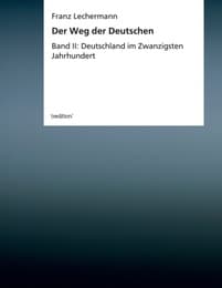Cover von Der Weg der Deutschen