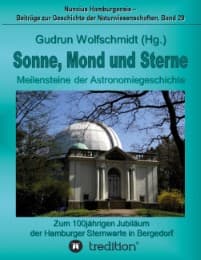 Cover von Sonne, Mond und Sterne - Meilensteine der Astronomiegeschichte.Zum 100jährigen Jubiläum der Hamburger Sternwarte in Bergedorf.