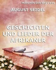 Cover von Geschichten und Lieder der Afrikaner
