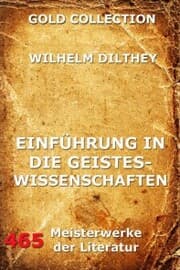 Cover von Einführung in die Geisteswissenschaften