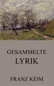 Cover von Gesammelte Lyrik