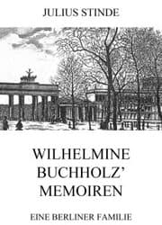Cover von Wilhelmine Buchholz' Memoiren