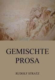 Cover von Gemischte Prosa