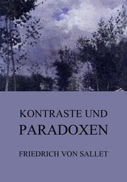 Cover von Kontraste und Paradoxen