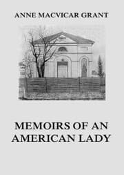 Cover von Memoirs of an American Lady