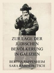 Cover von Zur Lage der jüdischen Bevölkerung in Galizien