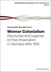Cover von Weimar Colonialism