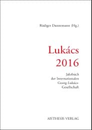 Cover von Lukács 2016