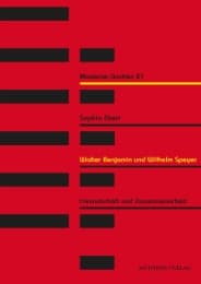Cover von Walter Benjamin und Wilhelm Speyer
