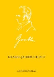 Cover von Grabbe-Jahrbuch 2017