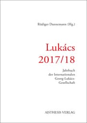 Cover von Lukács 2017/18