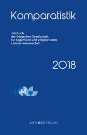 Cover von Komparatistik 2018