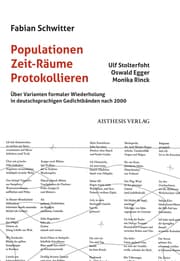Cover von Populationen - Zeit-Räume - Protokollieren