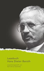Cover von Lesebuch Hans Dieter Baroth
