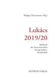 Cover von Lukács 2019/20