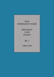 Cover von Kritiken und Essays