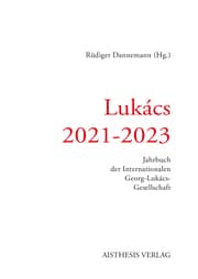Cover von Lukács