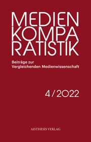 Cover von Medienkomparatistik