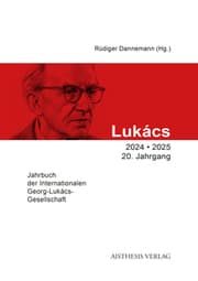Cover von Lukács-Jahrbuch 2024/2025