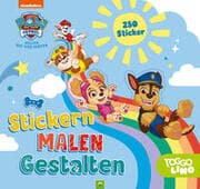 Cover von PAW Patrol - Stickern, Malen, Gestalten