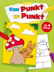 Cover von Von Punkt zu Punkt. 128 Punkterätsel zum Ausmalen