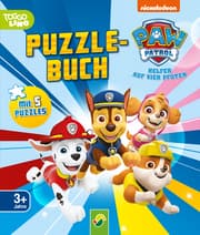 Cover von Puzzlebuch Paw Patrol - Helfer auf vier Pfoten