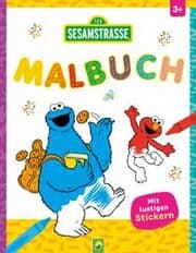 Cover von Malbuch Sesamstraße
