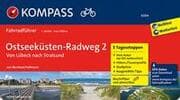 Cover von KOMPASS Fahrradführer Ostseeküsten-Radweg 2, von Lübeck nach Stralsund