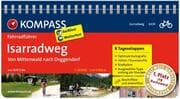 Cover von KOMPASS Fahrradführer Isarradweg von Mittenwald nach Deggendorf