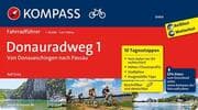 Cover von KOMPASS Fahrradführer Donauradweg 1, von Donaueschingen nach Passau
