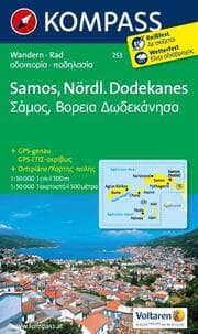 Cover von KOMPASS Wanderkarte Samos - Nördlicher Dodekanes