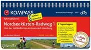 Cover von KOMPASS Fahrradführer Nordseeküsten-Radweg 1 - Von der holländischen Grenze nach Hamburg