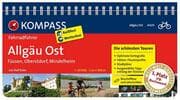 Cover von KOMPASS Fahrradführer Allgäu Ost - Füssen, Oberstdorf, Mindelheim