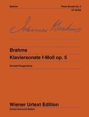 Cover von Klaviersonate f-Moll