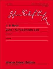 Cover von Suite I G-Dur