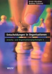 Cover von Entscheidungen in Organisationen