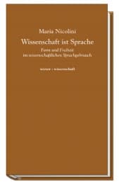 Cover von Wissenschaft ist Sprache