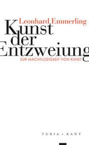 Cover von Kunst der Entzweiung