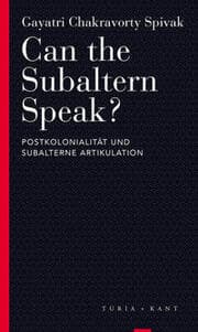 Cover von Can the Subaltern Speak?